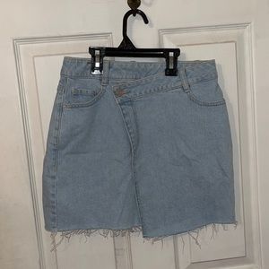 GARAGE JEAN SKIRT